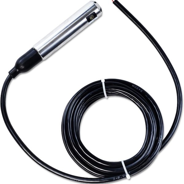 Pressure level sensor installed in a cistern